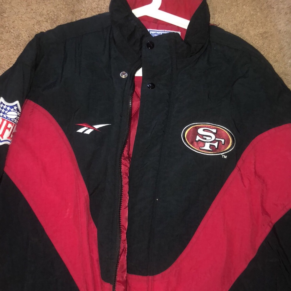 Vintage 49er puffy jacket